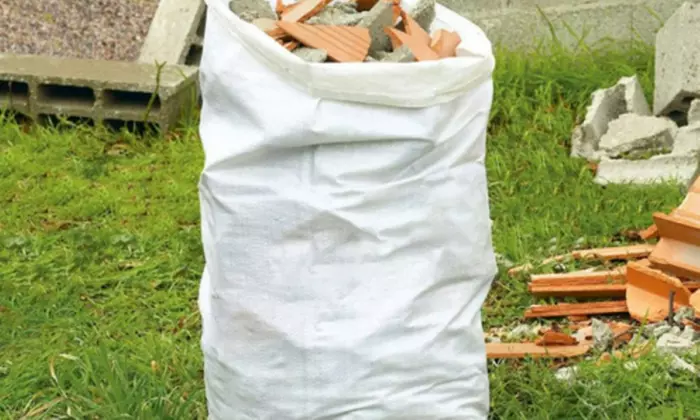 5er- oder 10er-Pack gewebte Polypropylen-Säcke 70 L