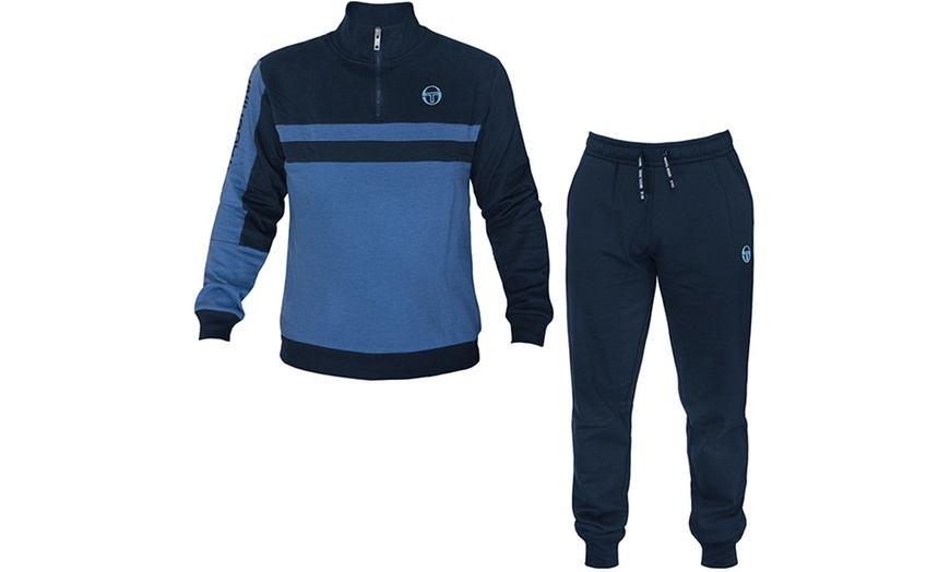 Image 8: Tuta Sergio Tacchini in cotone felpato