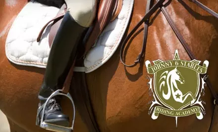 $20 for a Half-Hour Riding Lesson at Johnny 6 Stables (a $45 Value) - Primary Image