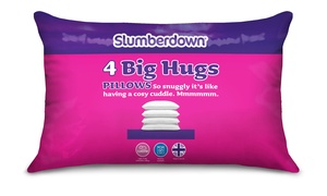 Four Slumberdown Big Hugs Pillows