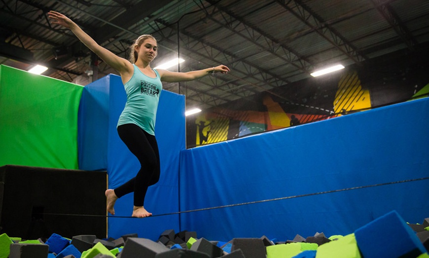 Image 5: Trampolining