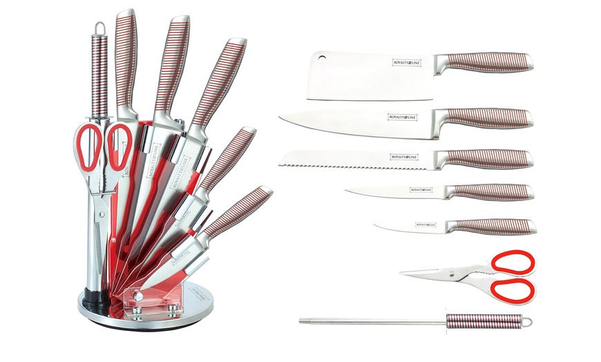 Image 6: Eight-Piece Knife Set