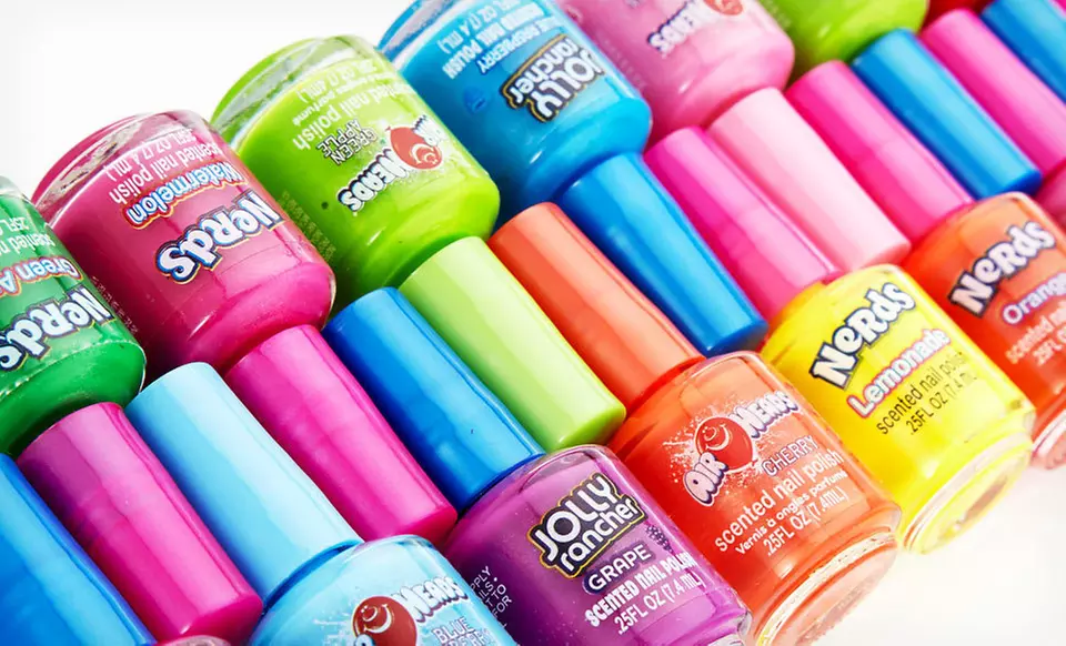 $7.99 for a Lotta Luv Candy-Scented Nail Polish Set ($17 List Price). Three Scents Available. - Primary Image