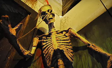$25 for VIP Haunted-House Outing for Two to Realm of Terror in Round Lake Beach (Up to $50 Value)  - Primary Image