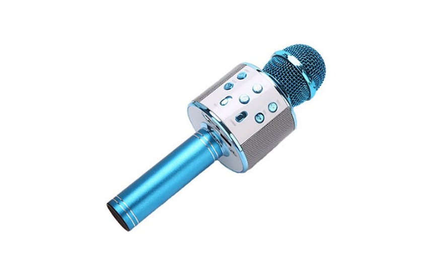 Image 5: Bluetooth Karaoke Microphone