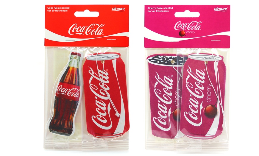 Image 1: Airpure Coca-Cola Air Fresheners