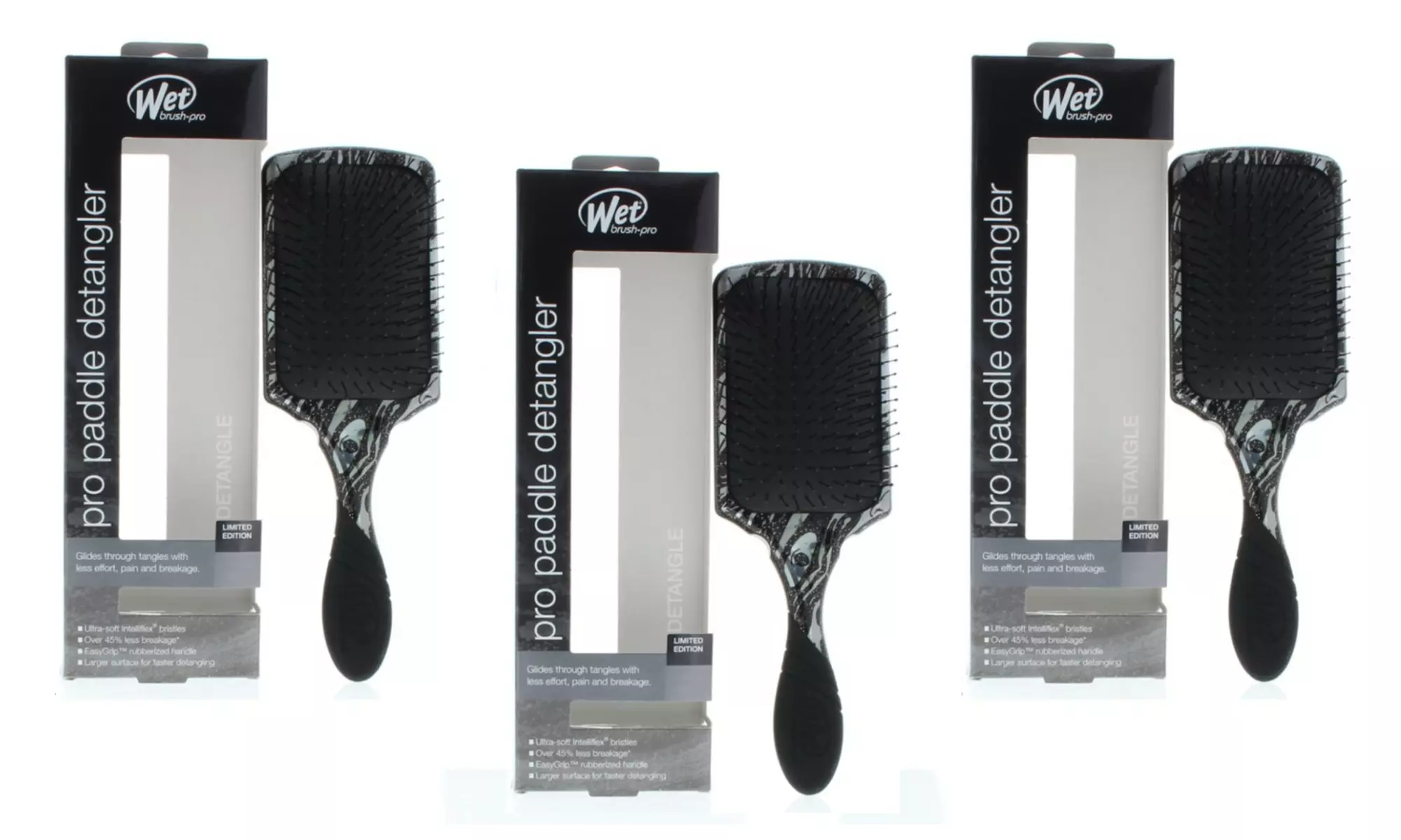 The Wet Brush Up to Three Packs of Original or Backbar or Detangler Brushes
