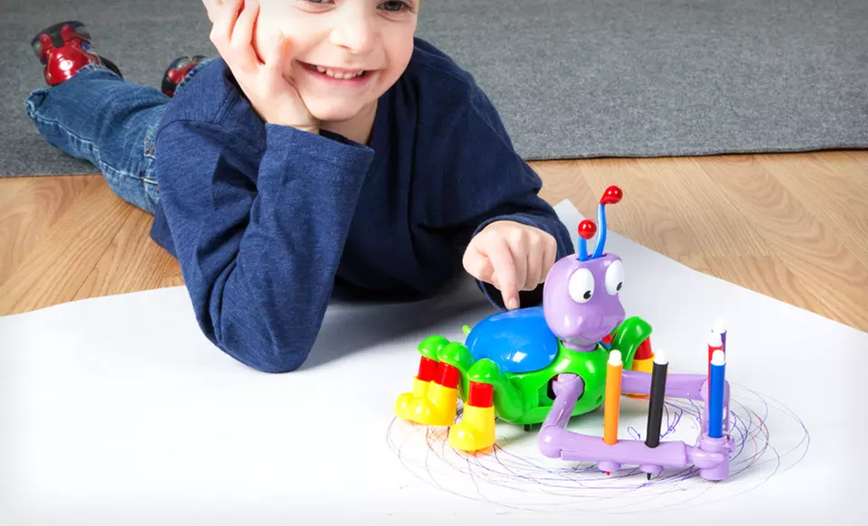 $17.99 for World Tech Toys Doodle Bug Spiral Art Drawing Robot from World Tech Toys ($39.95 List Price). Free Shipping. - Primary Image