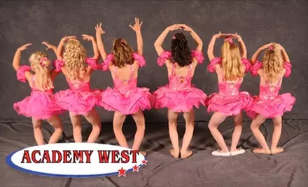 $22 for Registration and One Month of Gymnastics, Dance, Tumbling, or Cheer Class at Academy West in West Jordan ($85 Value) - Primary Image