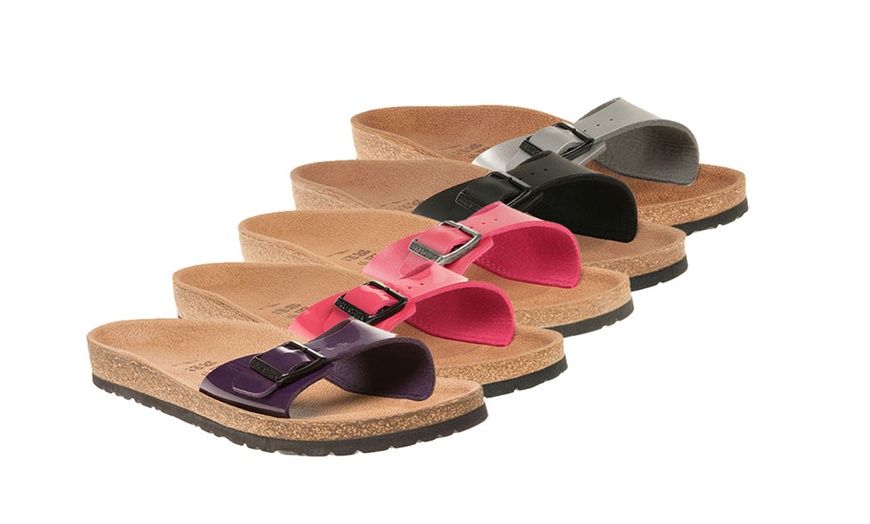 Image 1: One Strap Birkenstock Sandals