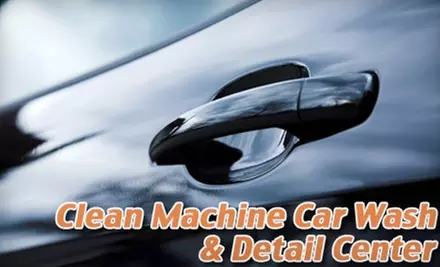$20 for Four Ultimate Car Washes at Clean Machine Car Wash & Detail Center ($60 Value) - Primary Image
