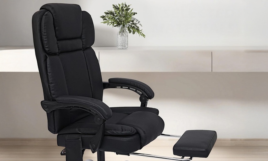 Image 3: Alivio Heavy Duty Office Massage Chair