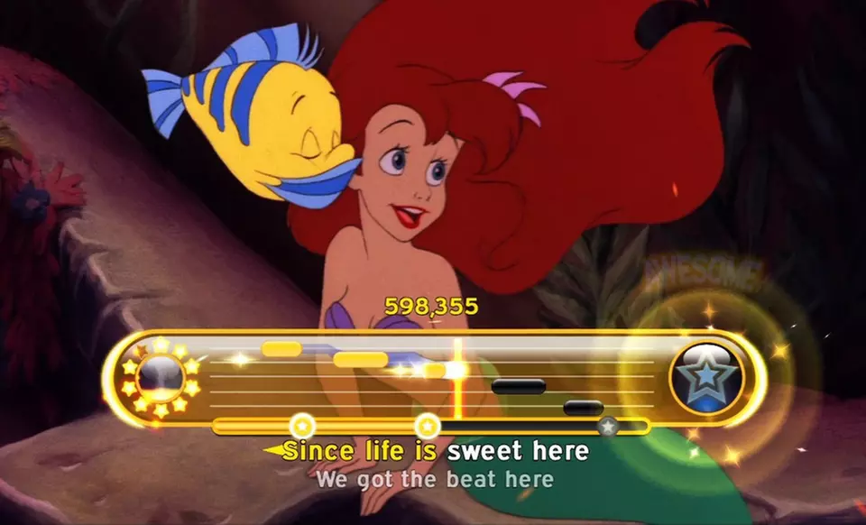 Disney Sing It: Family Hits for Wii with Microphone. Free Returns. - Second Medium