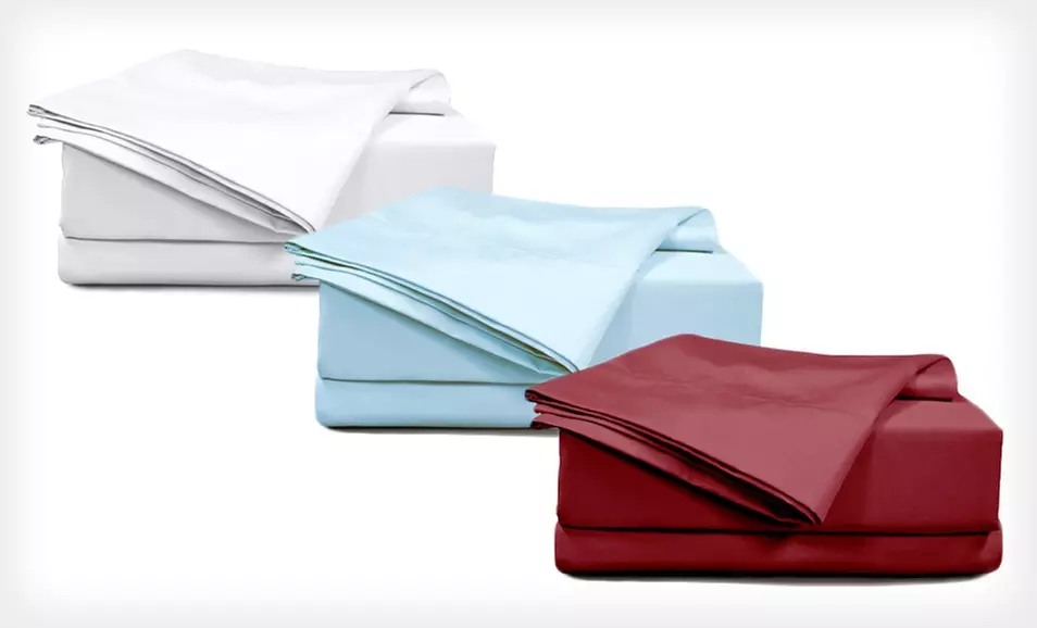 800-Thread-Count Egyptian Cotton Rich Sheets (Up to 73% Off). Multiple Options. Free Shipping and Returns. - Second Medium