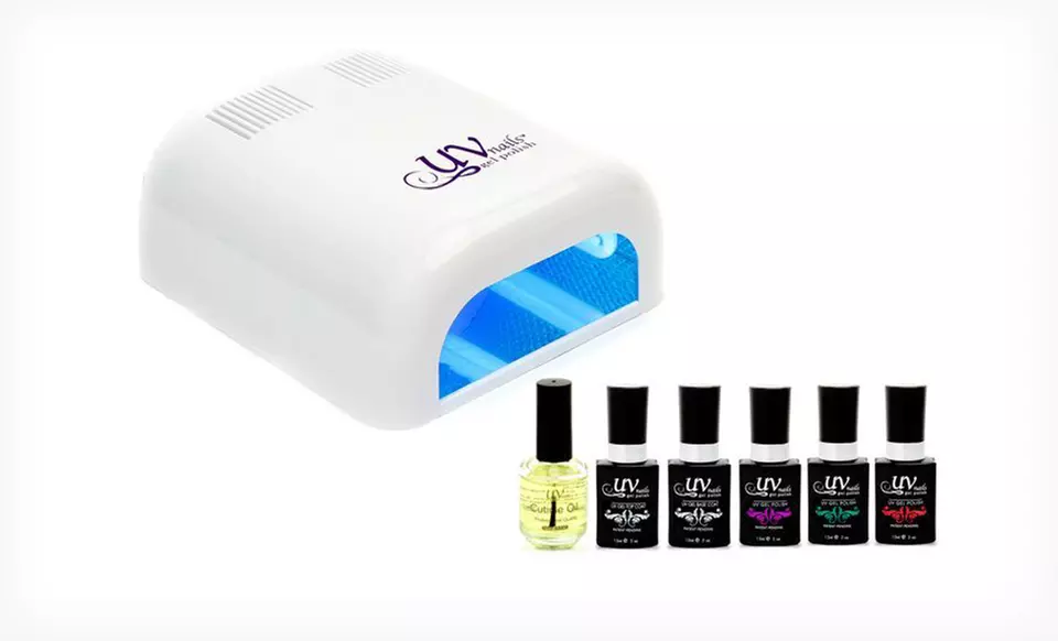 $79.99 for a UV-Nails Starter Kit ($249.99 List Price). Multiple Colors Available. Free Shipping. - Second Medium