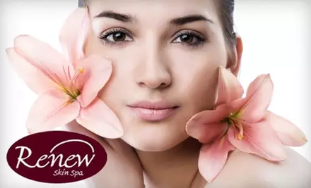 $75 for Microdermabrasion Treatment Including Chemical Peel, Vitamin-Infused Ultrasound, and LED Treatment at Renew Skin Spa ($175 Value) - Primary Image