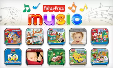 $24 for Choice of 50 Children's MP3 Music Tracks from Fisher-PriceMusic.com ($49.50 Value) - Primary Image