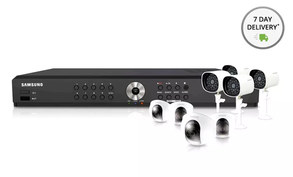 Samsung SDE-5001N 16-Channel DVR Security System (Manufacturer Refurbished). Free Returns. - Primary Image