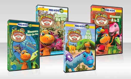 PBS Dinosaur Train DVD 4-Pack | Groupon Goods