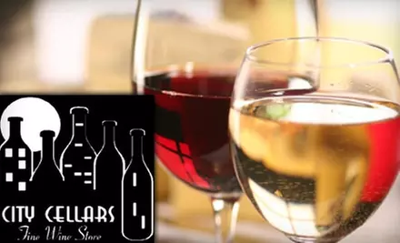 $100 for Private Wine Tasting, Appetizers, and Dinner for 10 ($250 Value) or $12 for Wine Tasting for Two and 16-Inch Wood-Fired Pizza ($28 Value) at City Cellars  - Primary Image