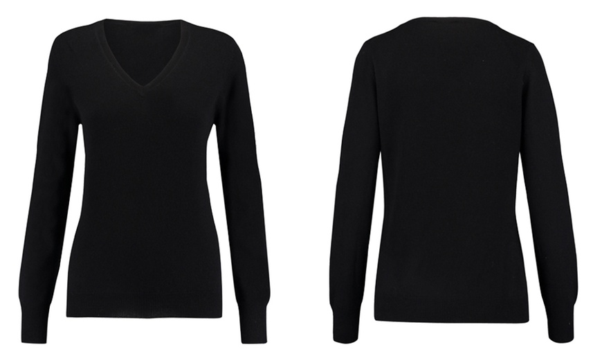 Image 3: Women's Cashmere Blend Sweater