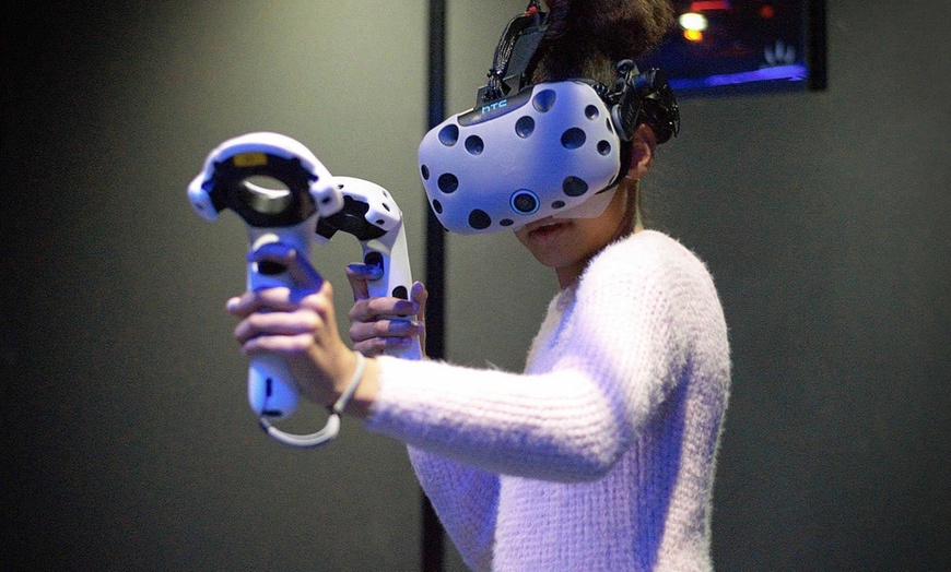 Image 1: 30 or 60-Minute VR Arena Experience for One, Two or Four at Xtreme 360