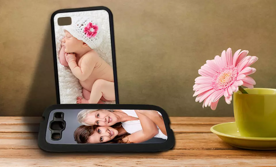 Custom Phone Case for an iPhone or Samsung Galaxy from Printerpix. Multiple Styles Available from $9.99–$17.99. - Primary Image