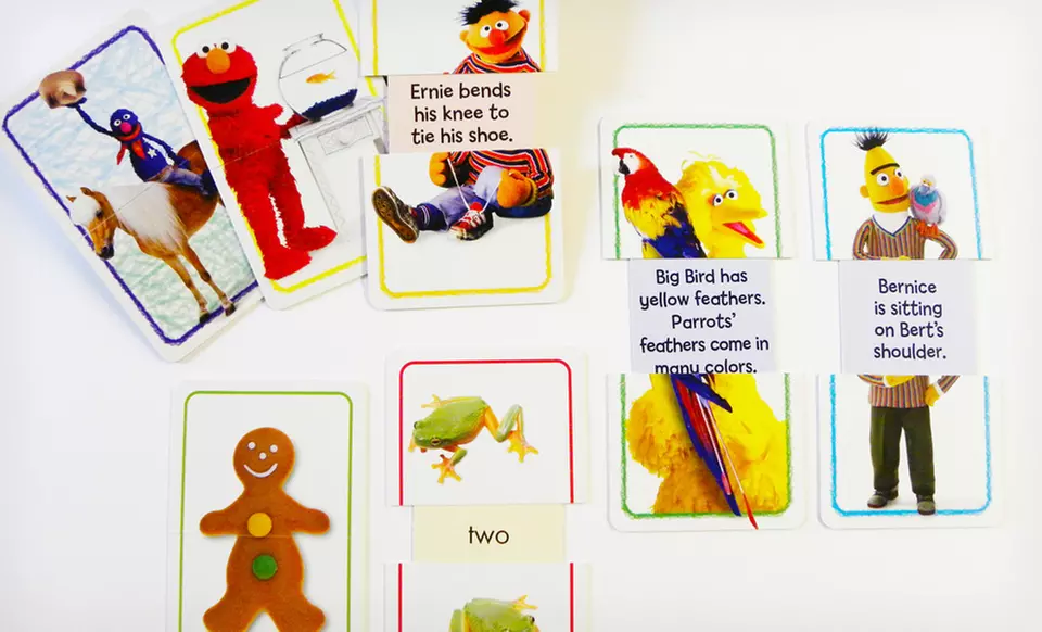 $36.99 for a Little Learners and Sesame Street 5-Pack of Interactive Flash Cards ($99.75 List Price). Free Shipping. - Second Medium