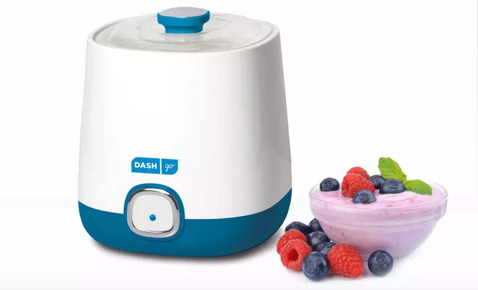 Dash Go Bulk Yogurt Maker in Blueberry or Strawberry Color. Free Returns. - Primary Image