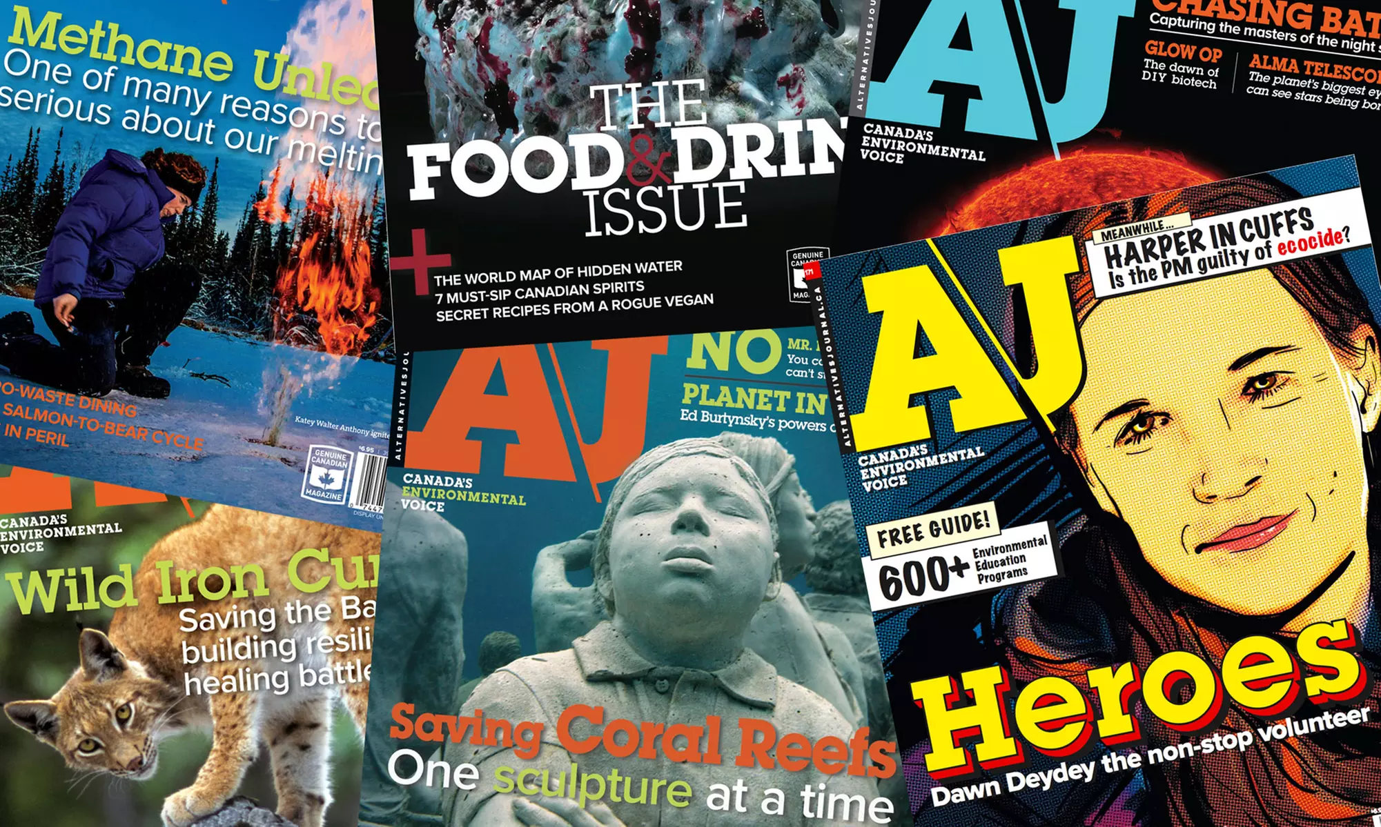 C$16 for a One-Year Subscription to "Alternatives Journal" (C$35 Value) - Primary Image