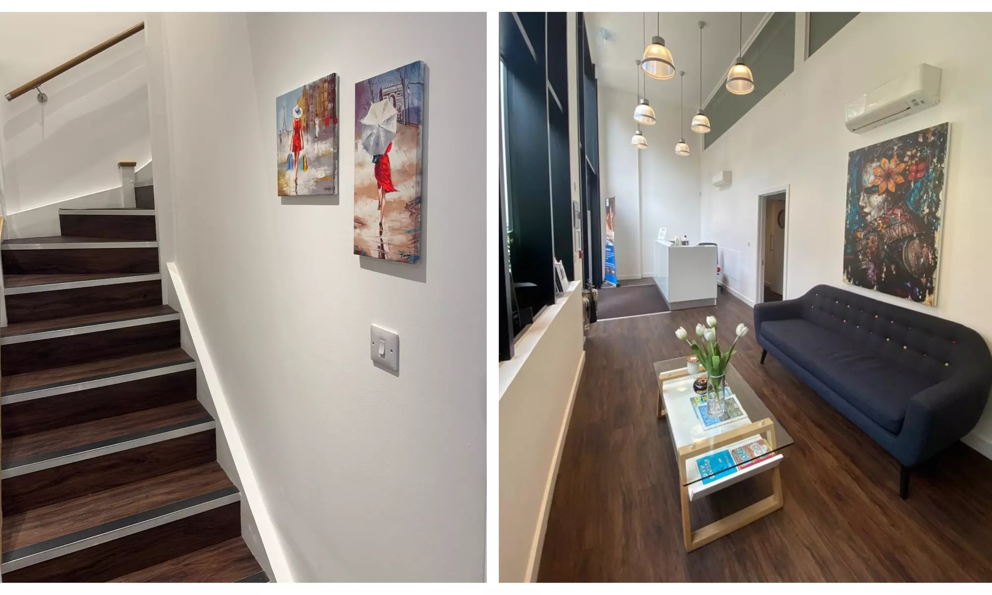 Teeth Whitening treatment with dental exam,air polish & home whitening