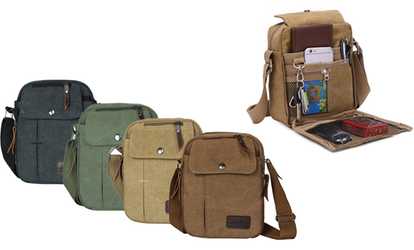 Unisex Canvas Travel Bag