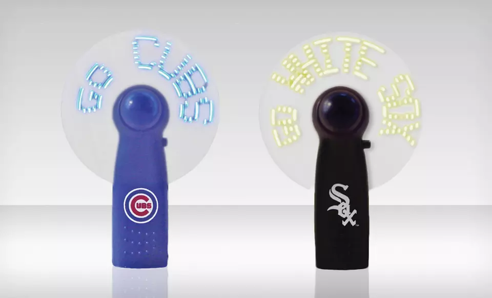 $12.99 for an MLB Message Fan 2-Pack ($49.90 List Price). Multiple Options Available. Free Returns. - Primary Image