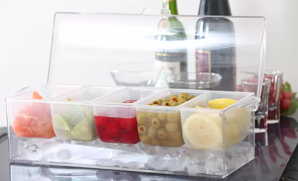 Chilled Condiment Server. Free Returns. - Primary Image