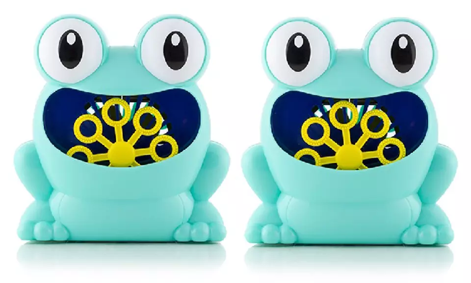 Macchina per bolle di sapone "Froggly" a forma di rana - Image 7