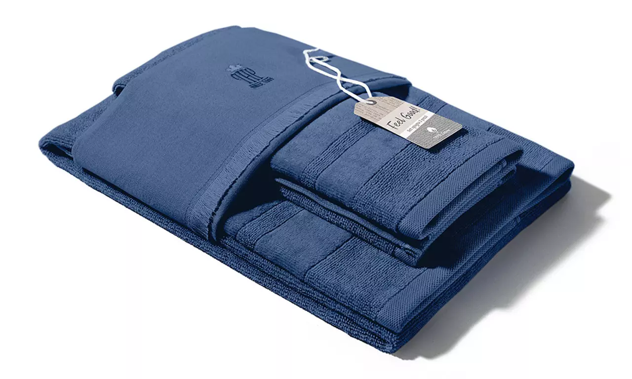 Set di asciugamani da bagno in spugna Joy