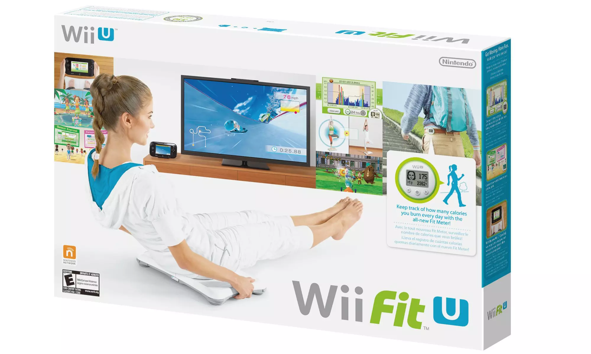 Wii Fit U with Balance Board and Fit Meter - Primary Image