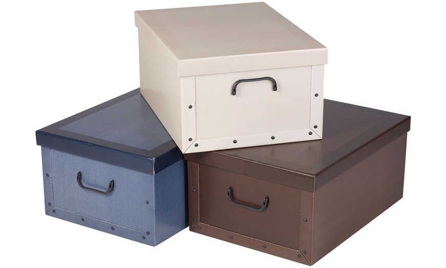 Image 24: Set of Three Storage Boxes