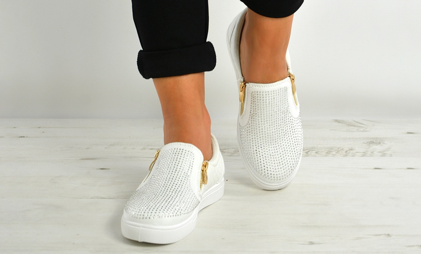 Image 17: Women's Slip-On Trainers