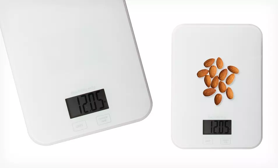 $9.99 for an Electronic Kitchen Scale ($48.99 List Price). Free Returns. - Primary Image