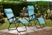 One or Two Garden Gear Zero Gravity Reclining Garden Chairs - Image 2