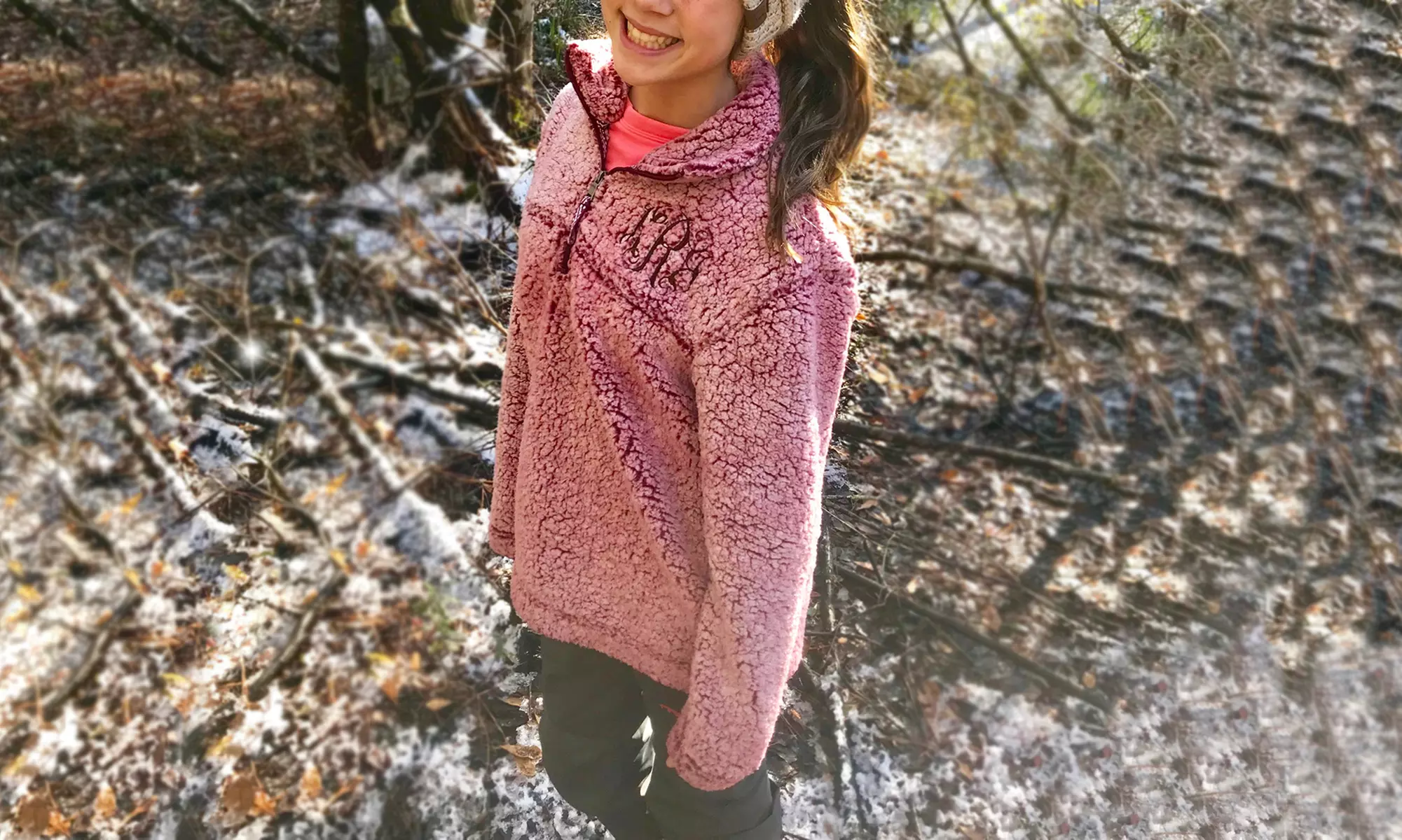 Kids Monogrammed Sherpa Pullover from Embellish Accessories and Gifts (67% Off) - Primary Image