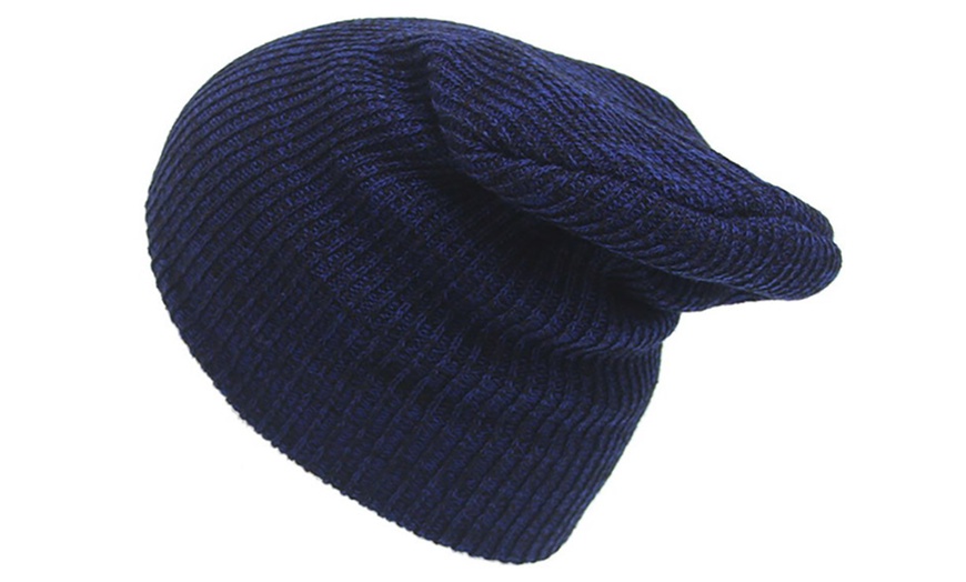 Image 4: Winter Slouchy Beanie Knitted Hat