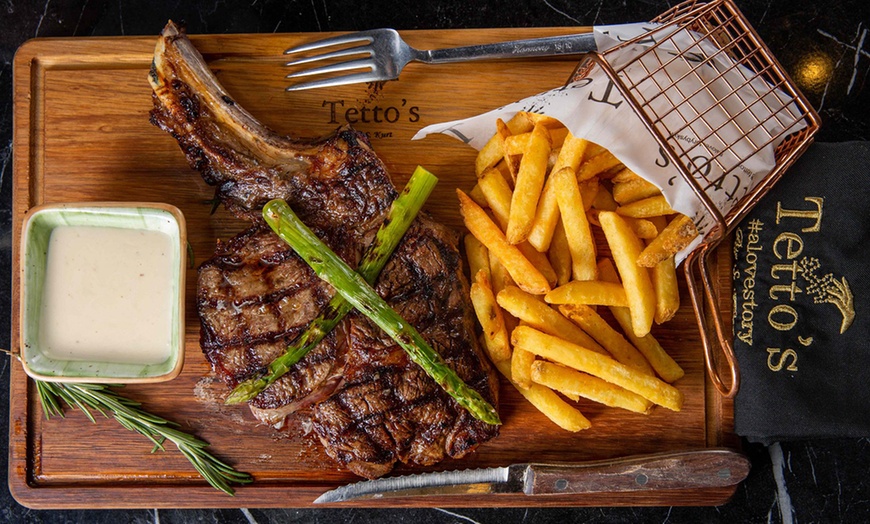 Image 6: Sirloin Steak and Starter with Wine at Tetto's