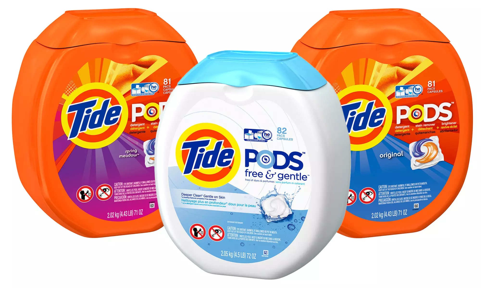 Tide Laundry-Detergent Pods; 81ct. Tub - Primary Image