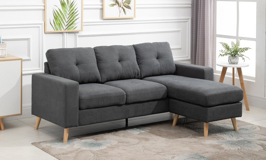 Homcom Sectional Sofa 