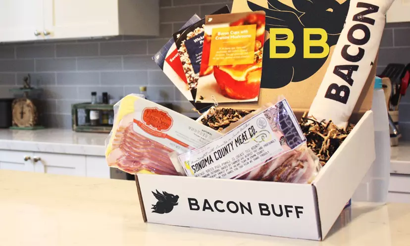 One-, Three, or Six-Month Subscription to Artisanal Bacon of the Month Club from Bacon Buff (Up to 33% Off) - Primary Image