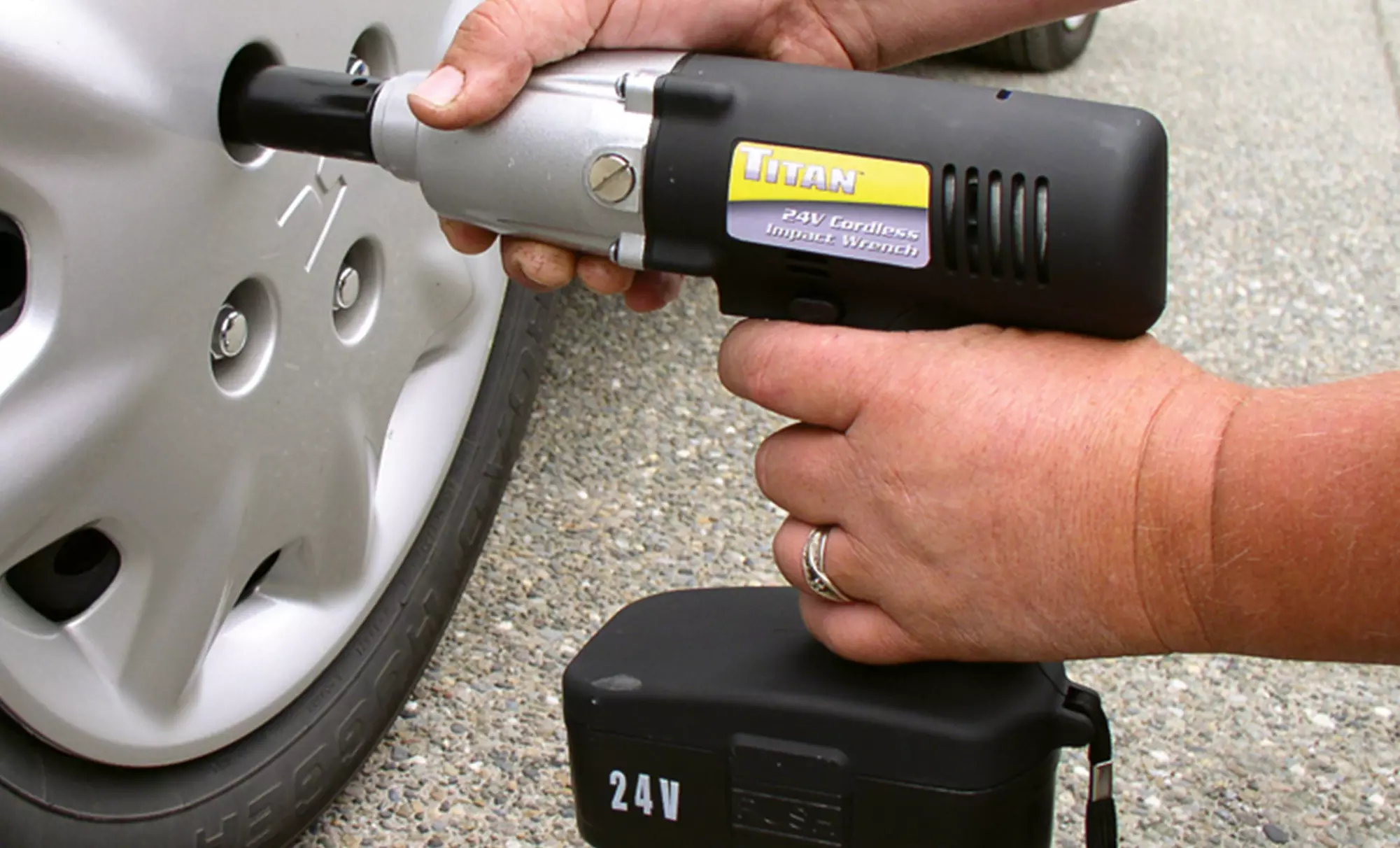 Titan 24-Volt Cordless Impact Wrench - Primary Image