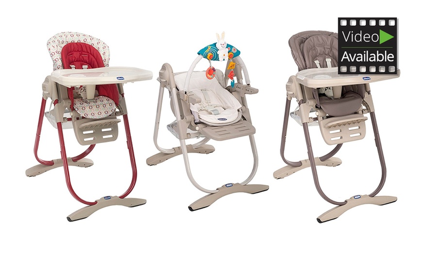 Image 1: Chicco Polly Magic High Chair