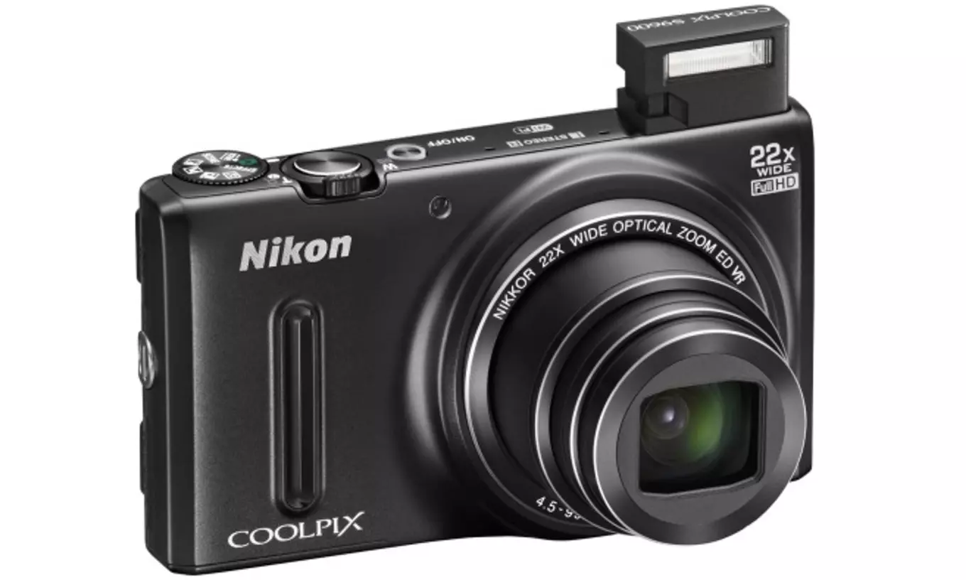 Nikon Coolpix S9600 16MP 1080p Digital Camera with WiFi and 22x Zoom (Manufacturer Refurbished) - Primary Image